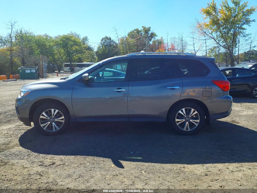 2017 NISSAN PATHFINDER SL 5N1DR2MM6HC629302