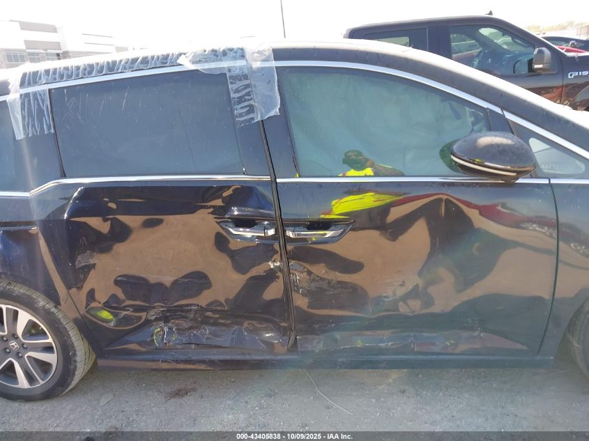 2014 Honda Odyssey Touring/Touring Elite VIN: 5FNRL5H99EB051715 Lot: 43405838