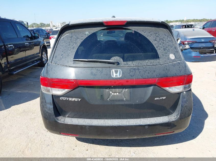 2014 Honda Odyssey Touring/Touring Elite VIN: 5FNRL5H99EB051715 Lot: 43405838