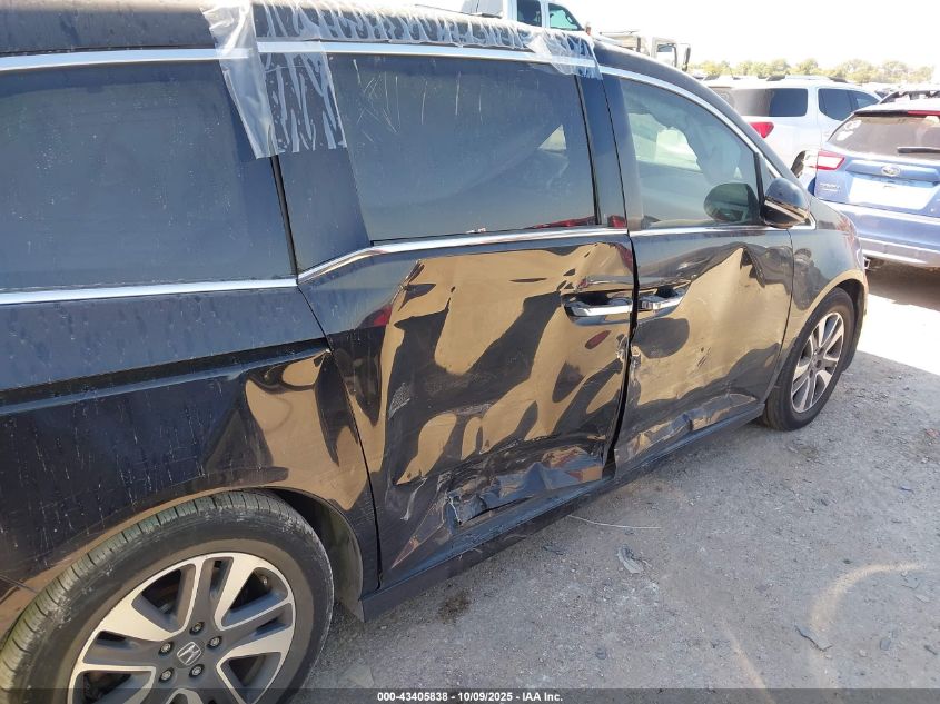 2014 Honda Odyssey Touring/Touring Elite VIN: 5FNRL5H99EB051715 Lot: 43405838