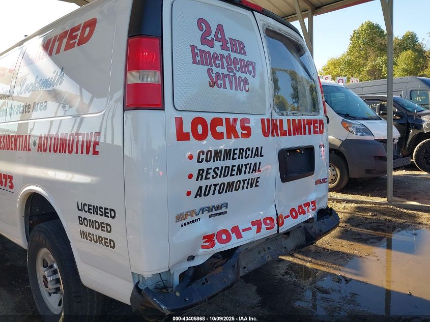 2013 GMC Savana 2500 Work Van VIN: 1GTW7FBA9D1164488 Lot: 43405868