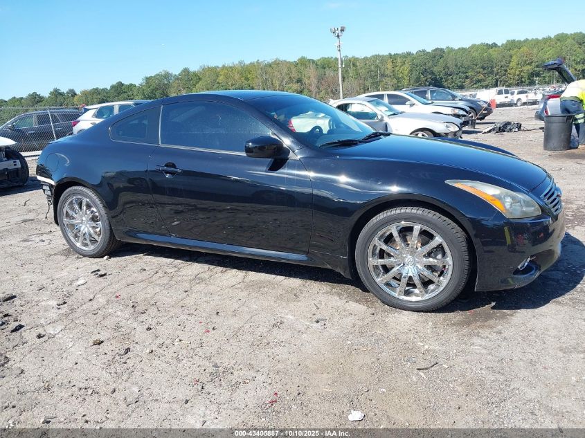 2011 Infiniti G37X VIN: JN1CV6EL9BM260027 Lot: 43405887