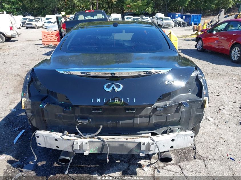 2011 Infiniti G37X VIN: JN1CV6EL9BM260027 Lot: 43405887