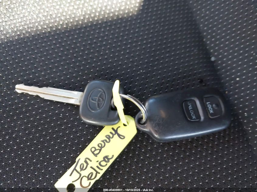 2003 Toyota Celica Gt VIN: JTDDR32T630166351 Lot: 43405901