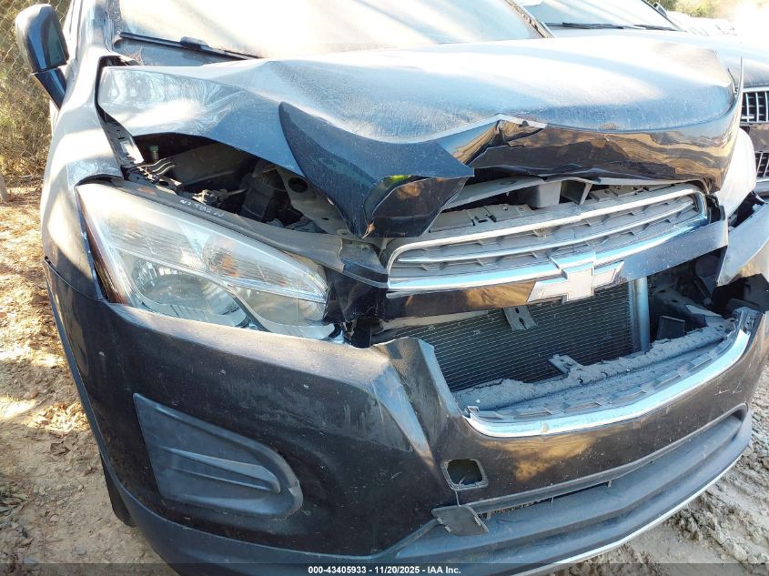 2015 Chevrolet Trax Lt VIN: 3GNCJLSB2FL227669 Lot: 43405933