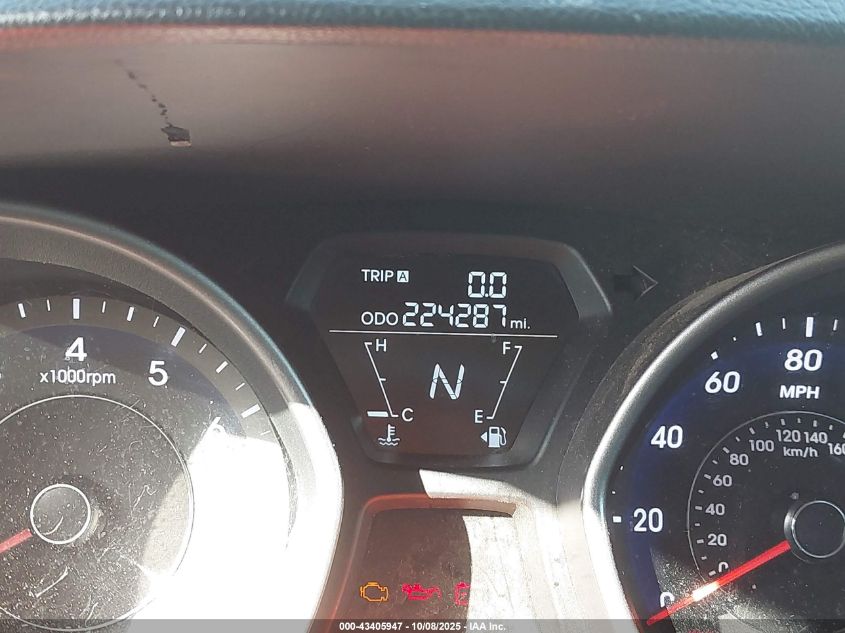 2013 Hyundai Elantra Gls VIN: 5NPDH4AE0DH241108 Lot: 43405947