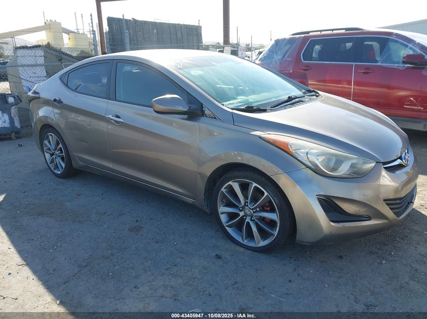 5NPDH4AE0DH241108 2013 Hyundai Elantra Gls auction photo 1