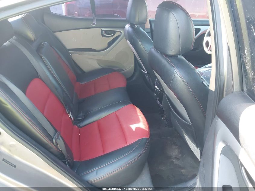 2013 Hyundai Elantra Gls VIN: 5NPDH4AE0DH241108 Lot: 43405947