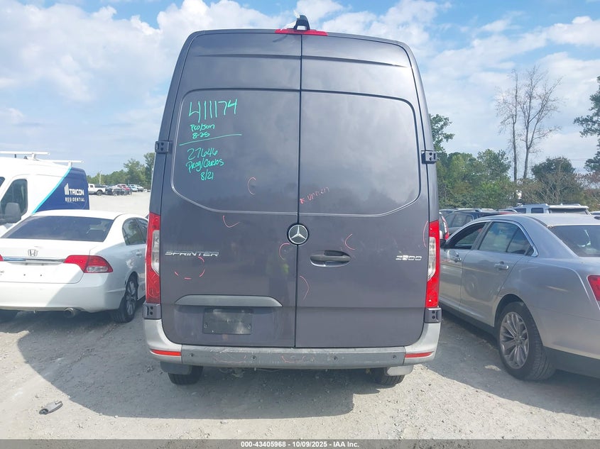 2021 Mercedes-Benz Sprinter 2500 Standard Roof V6 VIN: W1Y4EBHY9MT068645 Lot: 43405968