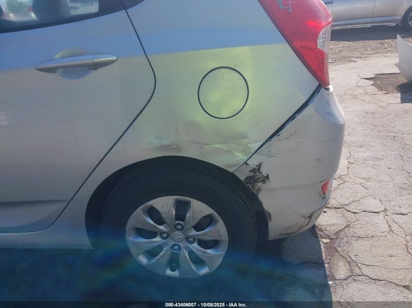 2016 Hyundai Accent Se VIN: KMHCT5AE3GU274884 Lot: 43406007
