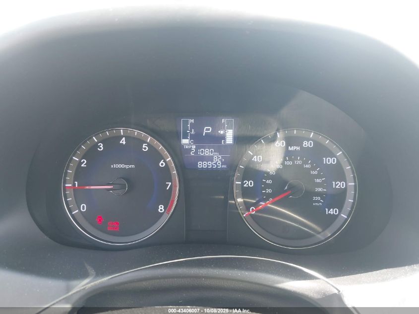 2016 Hyundai Accent Se VIN: KMHCT5AE3GU274884 Lot: 43406007