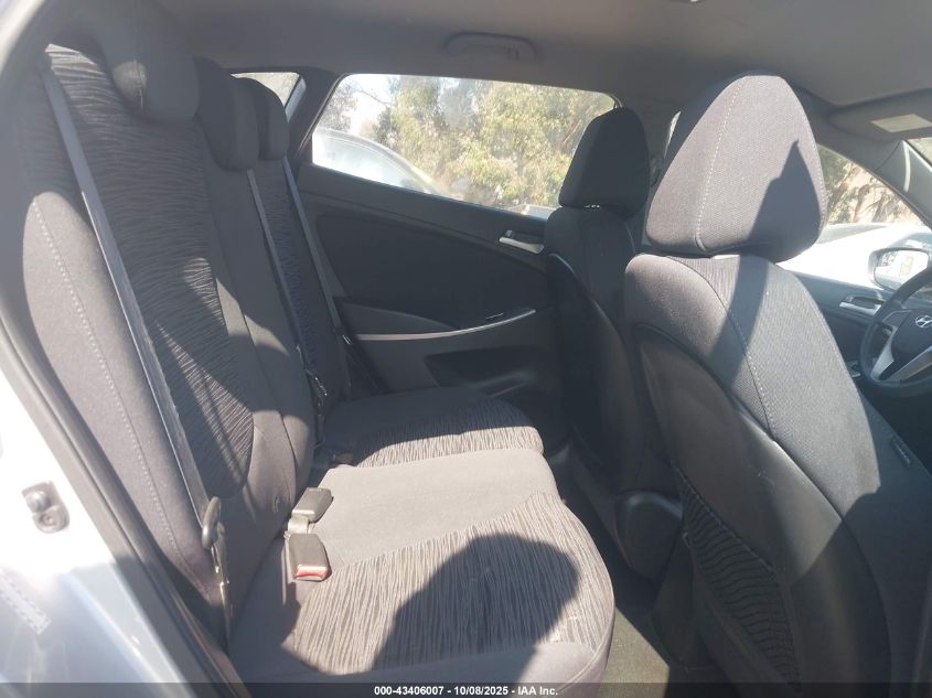 2016 Hyundai Accent Se VIN: KMHCT5AE3GU274884 Lot: 43406007