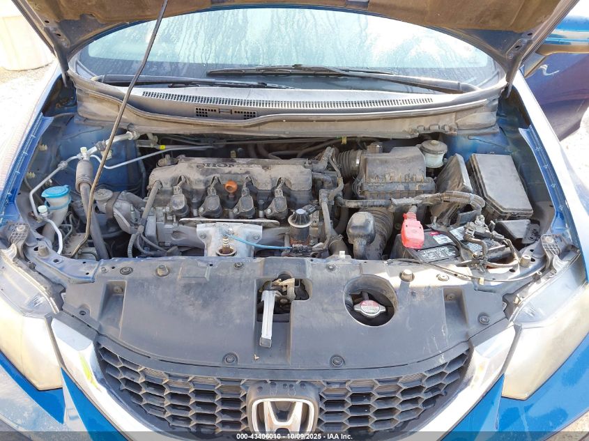 2014 Honda Civic Lx VIN: 19XFB2F58EE042434 Lot: 43406010