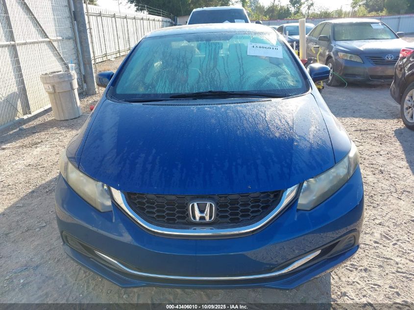 2014 Honda Civic Lx VIN: 19XFB2F58EE042434 Lot: 43406010