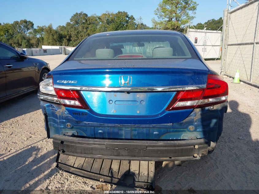 2014 Honda Civic Lx VIN: 19XFB2F58EE042434 Lot: 43406010