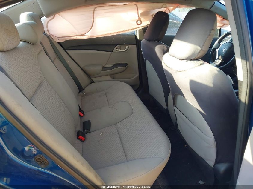 2014 Honda Civic Lx VIN: 19XFB2F58EE042434 Lot: 43406010