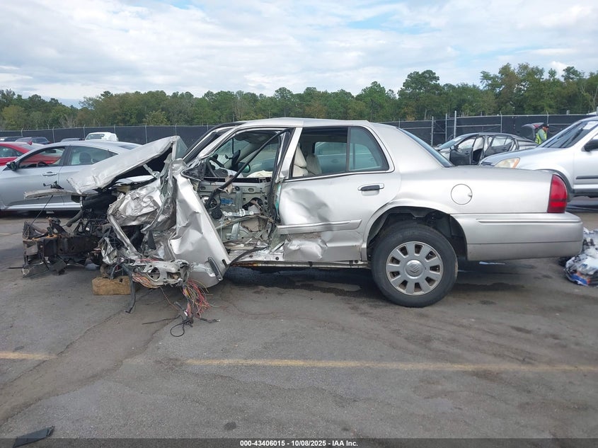 2008 Mercury Grand Marquis Ls VIN: 2MEHM75V48X631396 Lot: 43406015