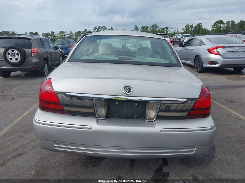 2008 Mercury Grand Marquis Ls VIN: 2MEHM75V48X631396 Lot: 43406015