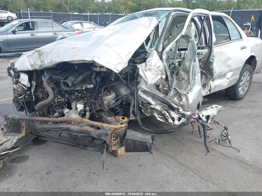 2008 Mercury Grand Marquis Ls VIN: 2MEHM75V48X631396 Lot: 43406015