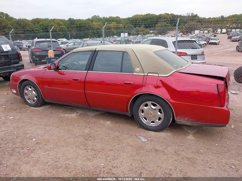 2002 Cadillac Deville VIN: 1G6KD54Y72U274238 Lot: 43406029