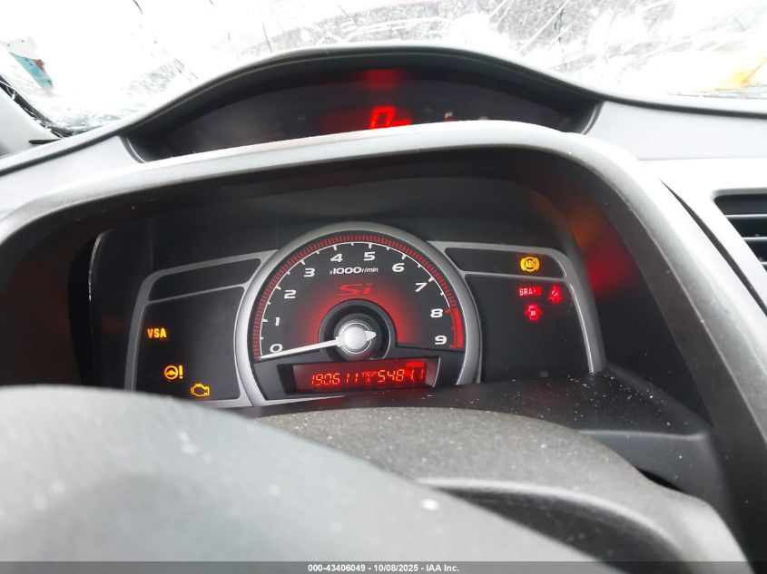 2008 Honda Civic Si/Si Mugen VIN: 2HGFA55588H707607 Lot: 43406049