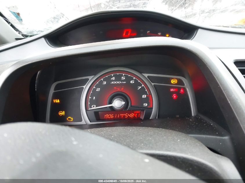 2008 Honda Civic Si/Si Mugen VIN: 2HGFA55588H707607 Lot: 43406049