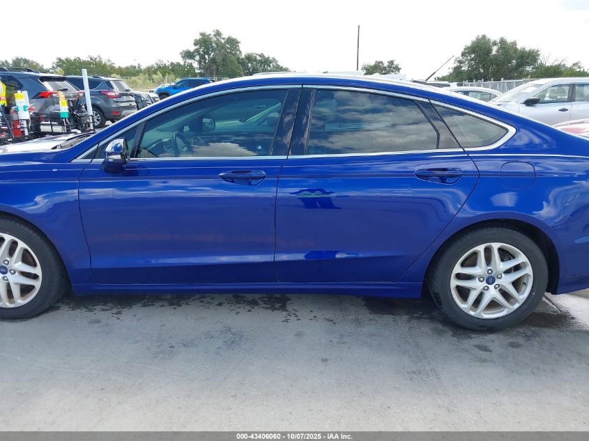 2016 Ford Fusion Se VIN: 3FA6P0HD9GR314498 Lot: 43406060