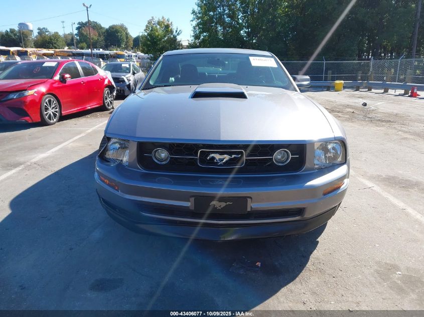 2007 Ford Mustang V6 Deluxe/V6 Premium VIN: 1ZVFT80N075279472 Lot: 43406077