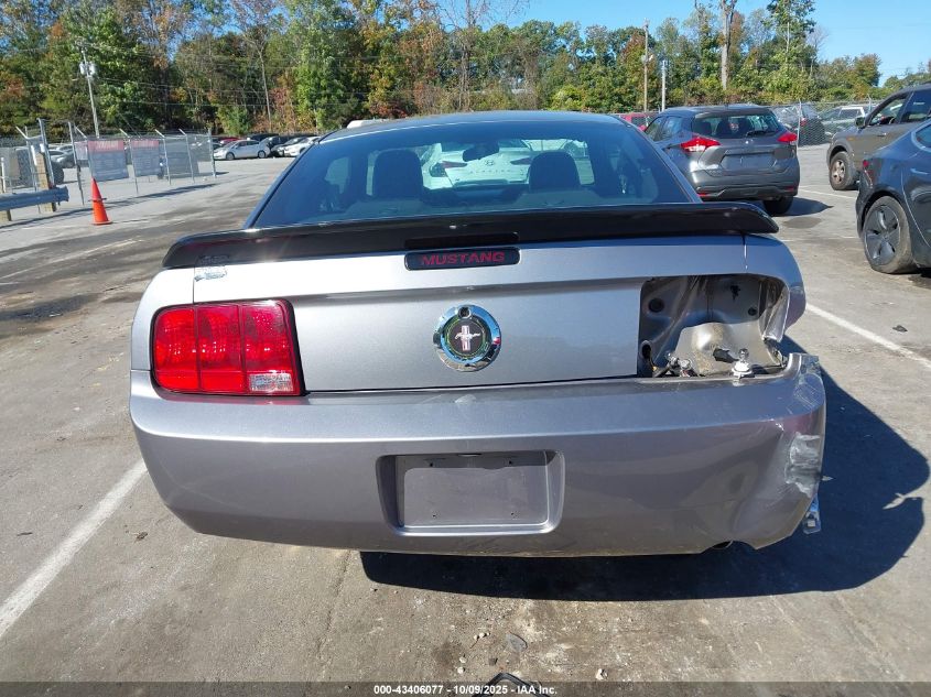 2007 Ford Mustang V6 Deluxe/V6 Premium VIN: 1ZVFT80N075279472 Lot: 43406077
