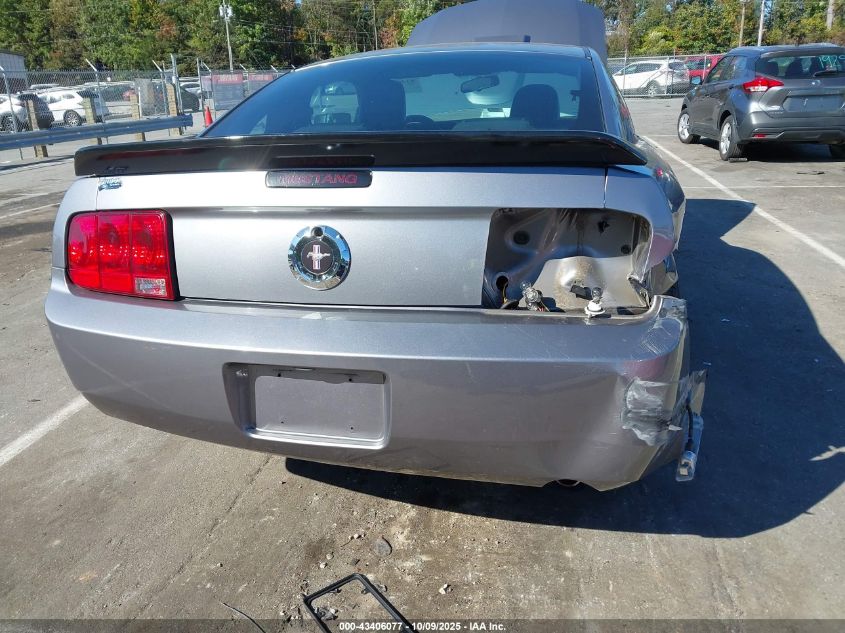 2007 Ford Mustang V6 Deluxe/V6 Premium VIN: 1ZVFT80N075279472 Lot: 43406077