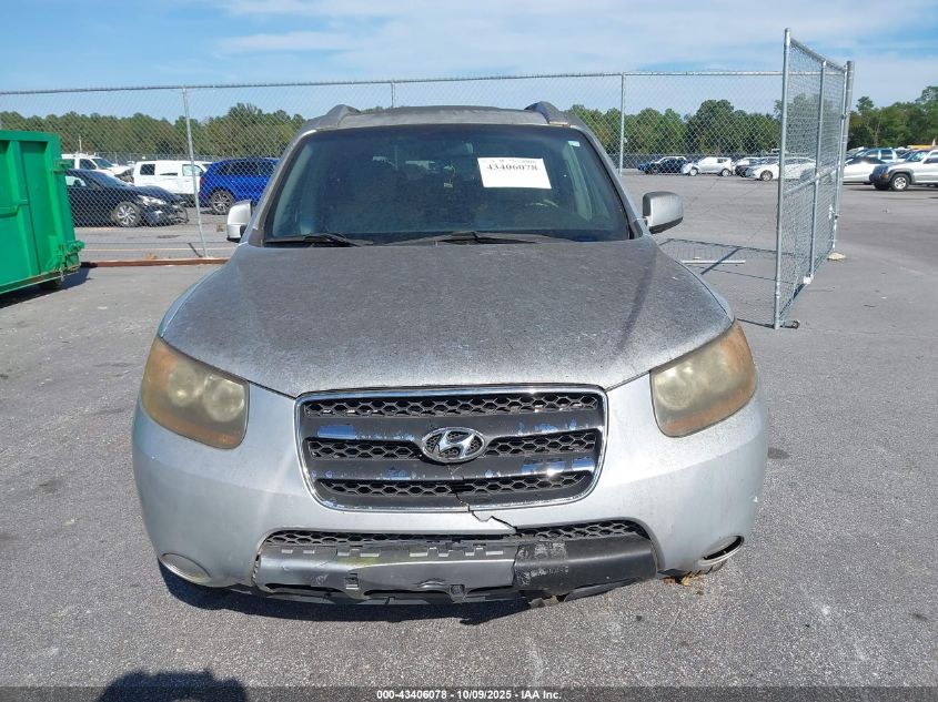 2007 Hyundai Santa Fe Gls VIN: 5NMSG13D07H110159 Lot: 43406078