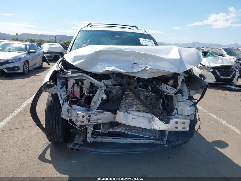 2024 Toyota Highlander 2.4 Lander Xle White Lot 111043406088 Vin 5TDAAAA55RS010065
