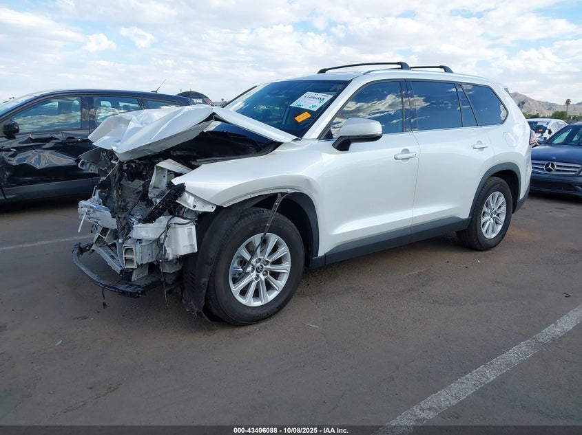 2024 Toyota Highlander 2.4 Lander Xle White Lot 111043406088 Vin 5TDAAAA55RS010065