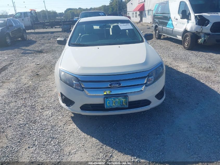 2012 Ford Fusion S VIN: 3FAHP0GA0CR270532 Lot: 43406090