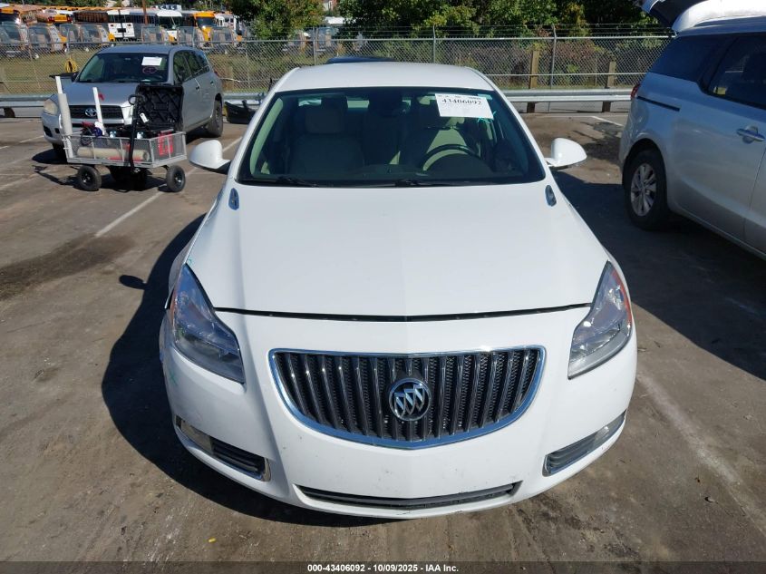 2012 Buick Regal VIN: 2G4GR5EK5C9152552 Lot: 43406092