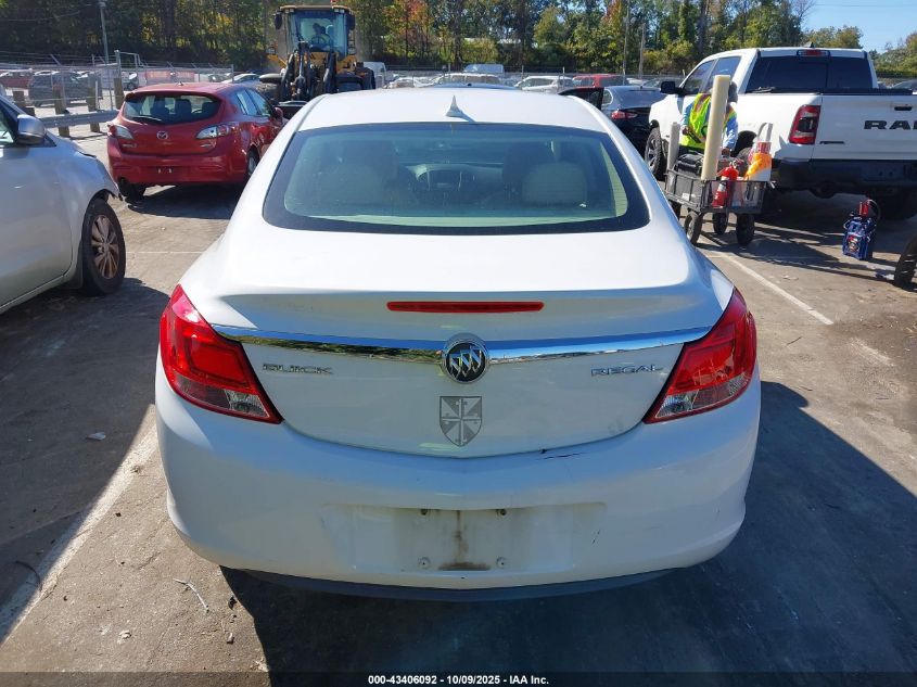 2012 Buick Regal VIN: 2G4GR5EK5C9152552 Lot: 43406092