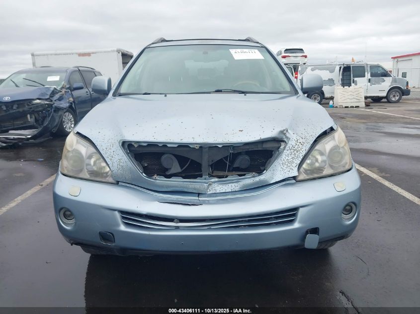 2008 Lexus Rx 400H VIN: JTJHW31U082056604 Lot: 43406111