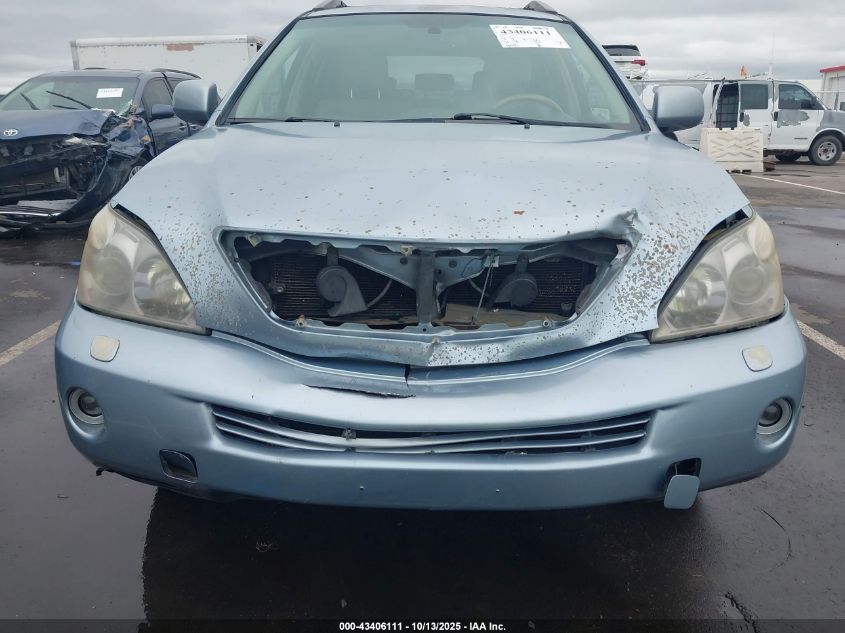 2008 Lexus Rx 400H VIN: JTJHW31U082056604 Lot: 43406111