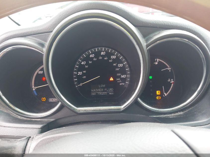 2008 Lexus Rx 400H VIN: JTJHW31U082056604 Lot: 43406111