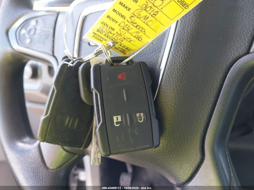 2018 GMC Sierra 1500 VIN: 1GTV2LEH6JZ219459 Lot: 43406112