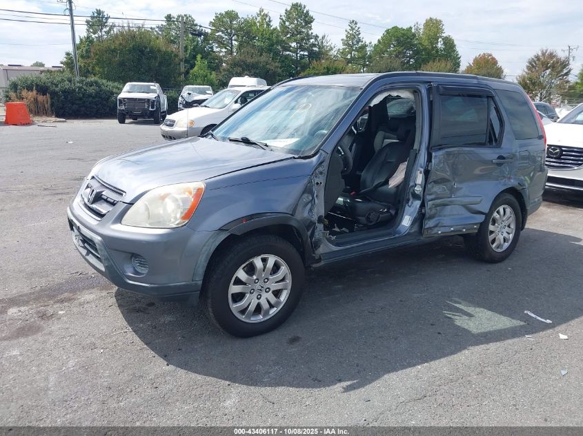 2005 Honda Cr-V Se VIN: SHSRD78965U300540 Lot: 43406117
