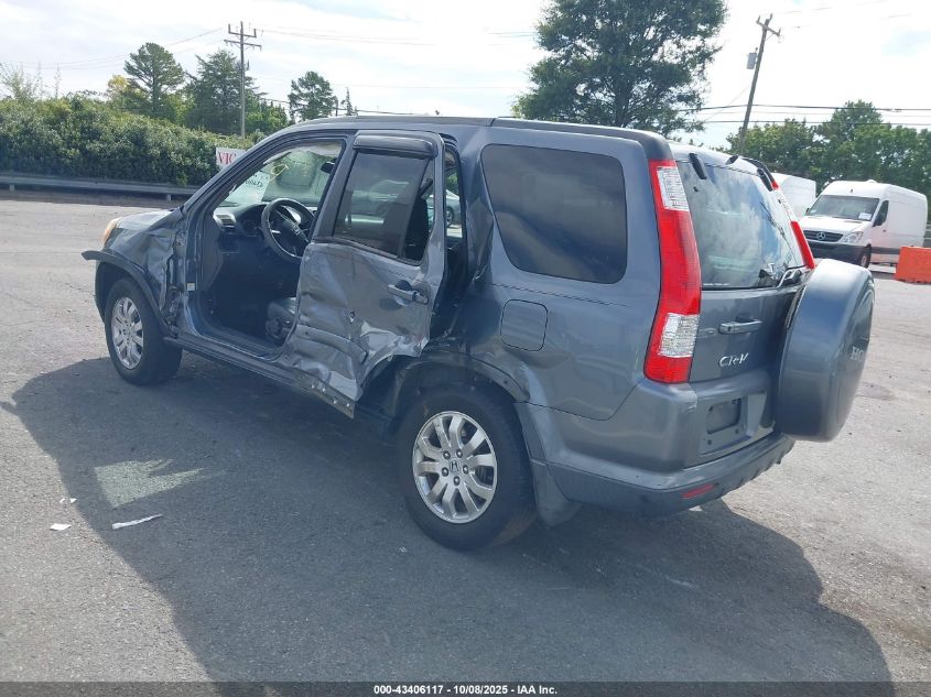 2005 Honda Cr-V Se VIN: SHSRD78965U300540 Lot: 43406117