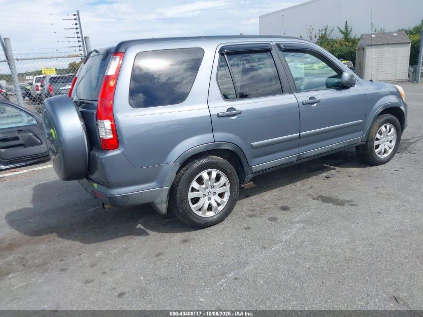 2005 Honda Cr-V Se VIN: SHSRD78965U300540 Lot: 43406117