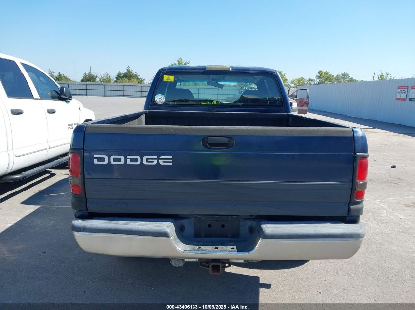 2000 Dodge Ram 1500 St VIN: 3B7HC13Z2YG158387 Lot: 43406133