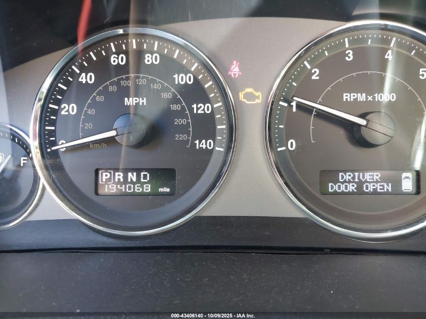 2008 Jeep Grand Cherokee Overland VIN: 1J8HS68278C209938 Lot: 43406140