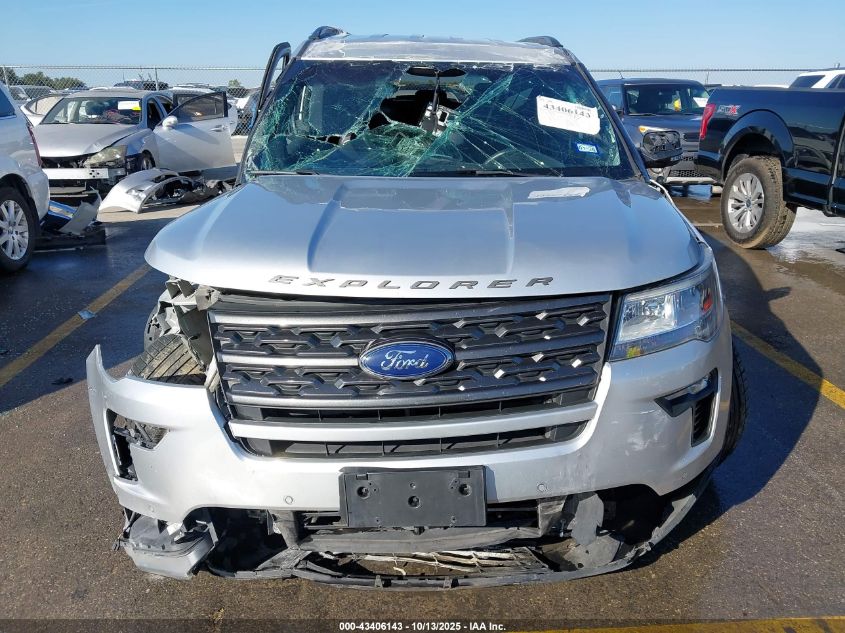 2018 Ford Explorer Xlt VIN: 1FM5K7D89JGA38016 Lot: 43406143