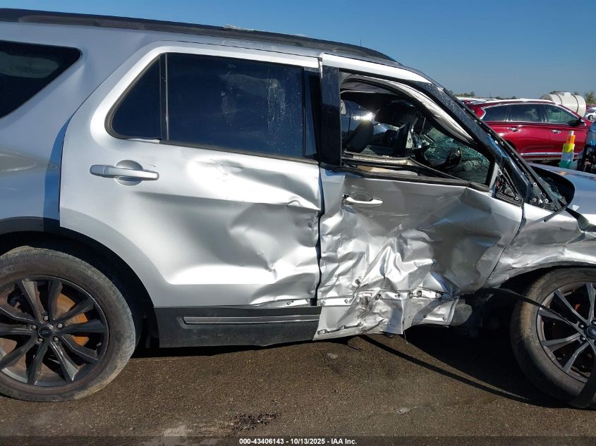 2018 Ford Explorer Xlt VIN: 1FM5K7D89JGA38016 Lot: 43406143