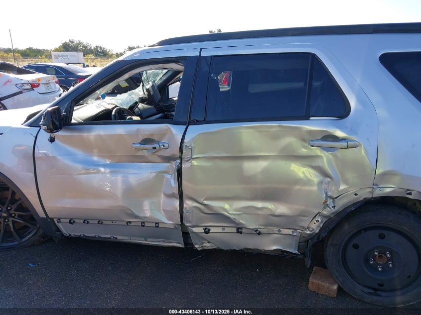 2018 Ford Explorer Xlt VIN: 1FM5K7D89JGA38016 Lot: 43406143