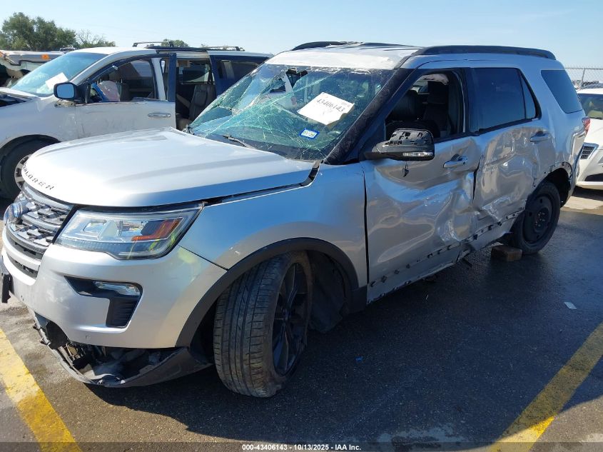 2018 Ford Explorer Xlt VIN: 1FM5K7D89JGA38016 Lot: 43406143
