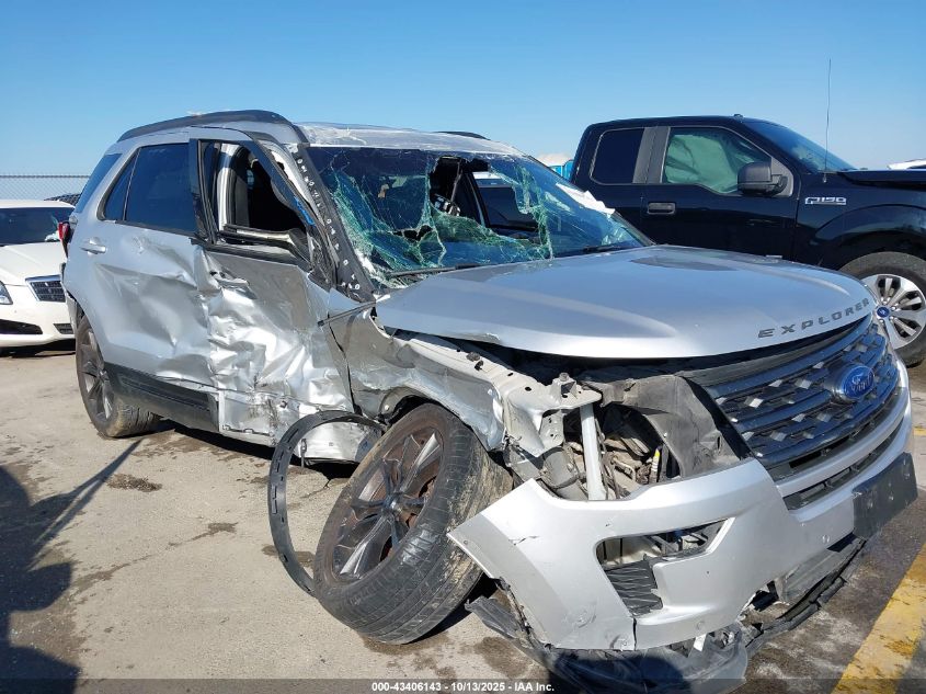 2018 Ford Explorer Xlt VIN: 1FM5K7D89JGA38016 Lot: 43406143